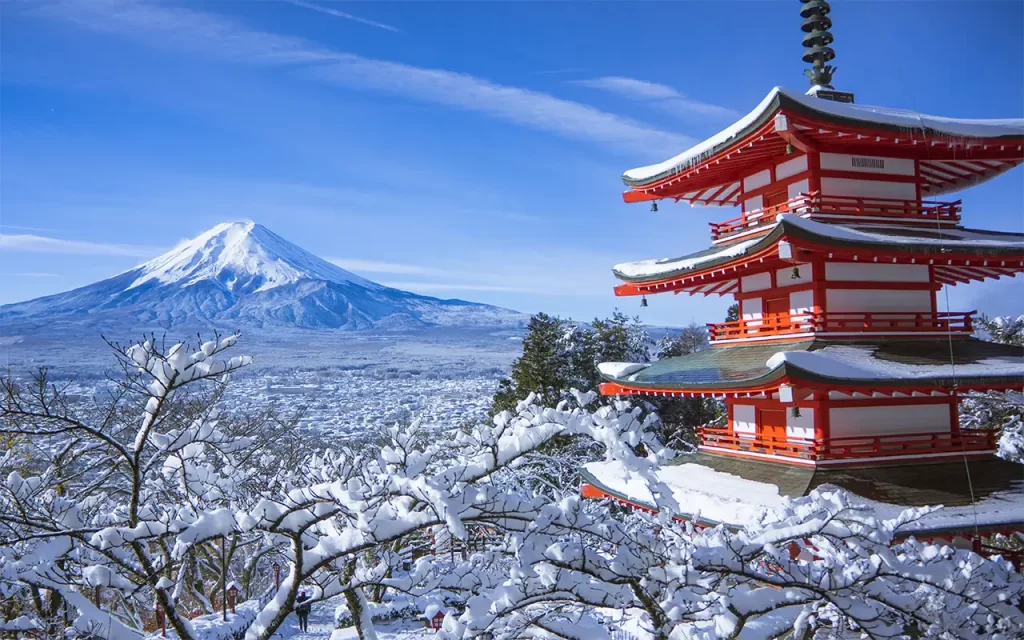 Japan in winter