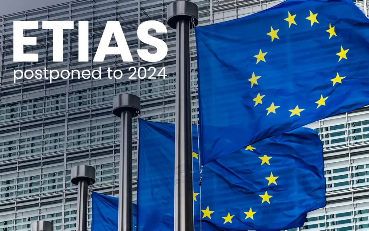 The launch of ETIAS has been postponed to 2024
