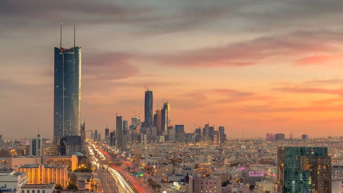 Riyadh city towers in Saudi Arabia