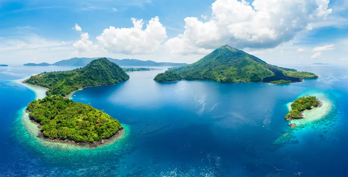 Banda Islands Moluccas archipelago Indonesia